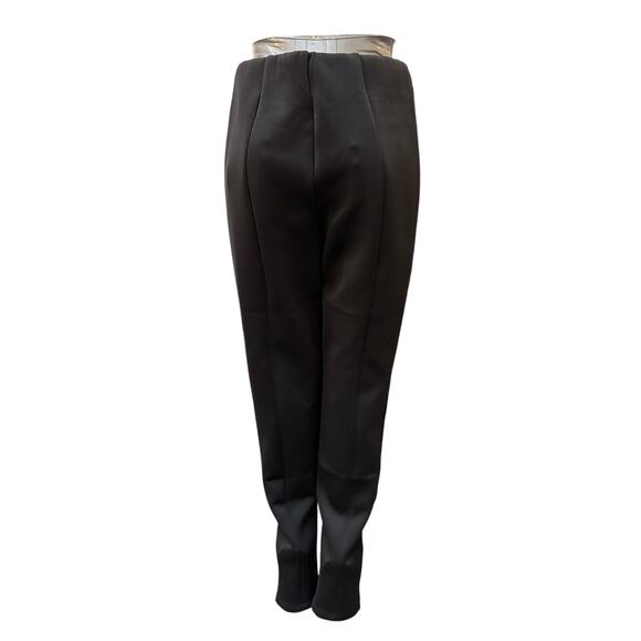 Good American Pull On High Waist Skinny Pants Size 2 Medium Black - Picture 2 of 4